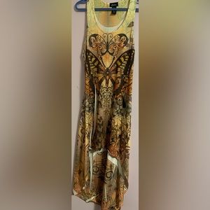 Long Butterfly dress.